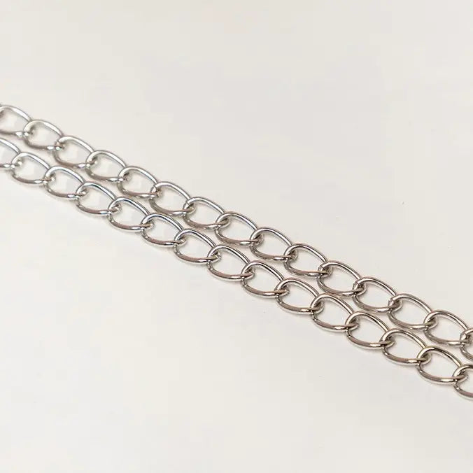 Compact Coin Purse with Detachable Chain Strap