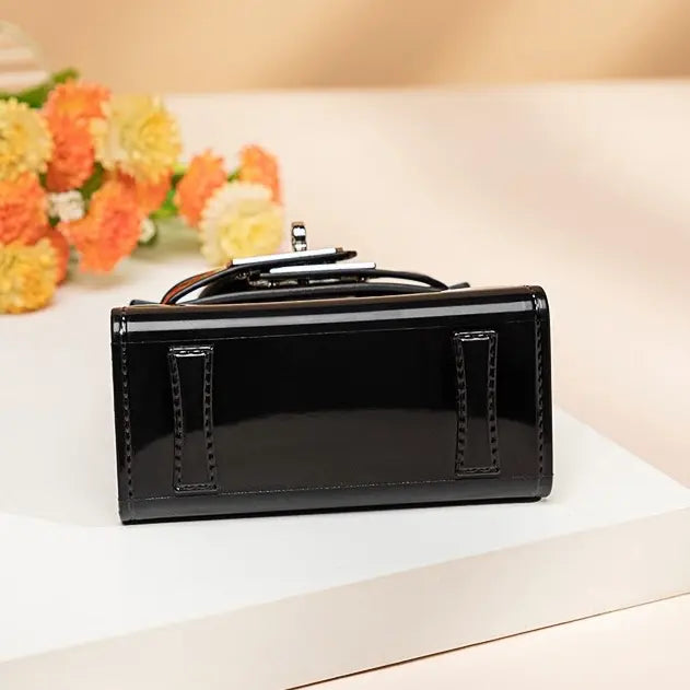 Compact Coin Purse with Detachable Chain Strap