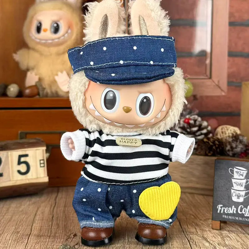 Doll Clothes/Outfit for Labubu 17CM