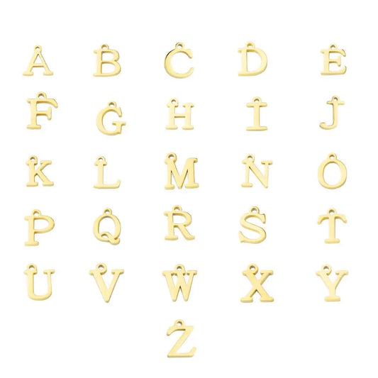 Alphabet Pendant for Making Bracelet/Necklace